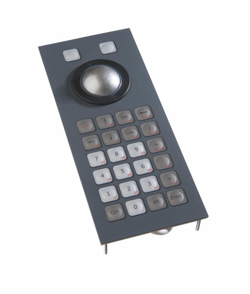 HANDHELD KEYBOARD WITH TRACKBALL