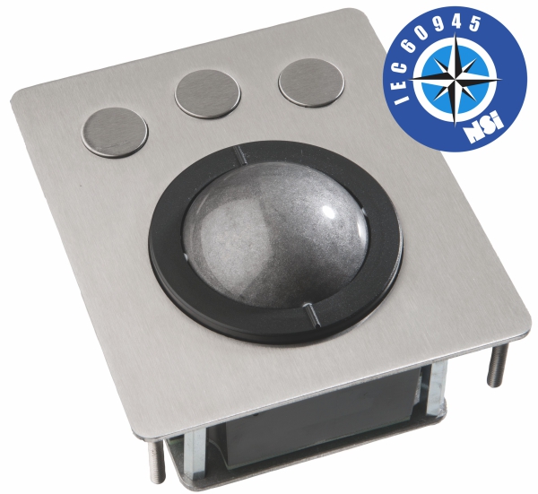IEC60945 MARINE IP68 TRACKBALLS